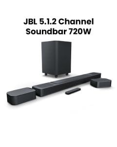 JBL Bar 800 5.1.2 Channel Soundbar With Detachable Surround Speakers And Dolby Atmos 720W - Black - BAR800