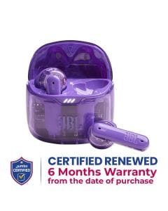 JBL Tune Flex True Wireless Noise Cancelling Earbuds - Purple Ghost Edition