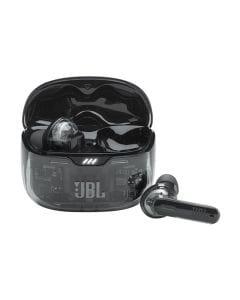 JBL Tune Beam True Wireless Noise Cancelling Earbuds, Pure Bass Sound, Bluetooth 5.3, Smart Ambient, 4-Mics Technology - Black Ghost - TUNE