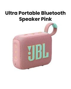 JBL Go 4 | Ultra-Portable Bluetooth Speaker - Pink