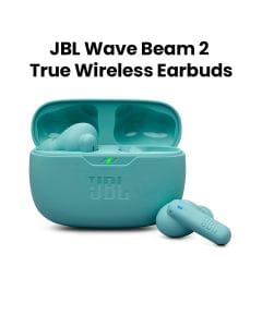JBL Wave Beam 2 True Wireless Noise Cancelling Earbuds - Blue | WAVEBEAM2