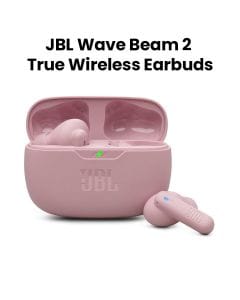 JBL Wave Beam 2 True Wireless Noise Cancelling Earbuds - Pink | WAVEBEAM2