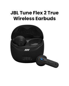 JBL Tune Flex 2 True Wireless Noise Cancelling Earbuds  - Black | TUNEFLEX2