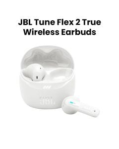 JBL Tune Flex True Wireless Noise Cancelling Earbuds  - White | TUNEFLEX
