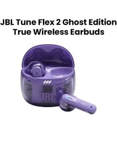 JBL Tune Flex 2 Ghost Edition True Wireless Noise Cancelling Earbuds - Purple | JBLTFLEX2GMAE