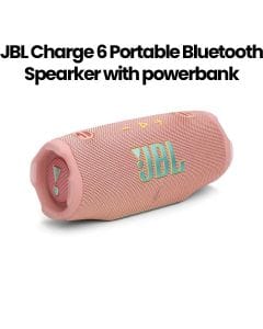 JBL Charge 6 Portable Waterproof and Drop-Proof Bluetooth Speaker with Powerbank |JBLCHARGE6PIK