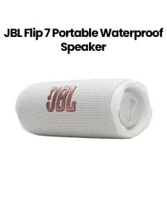 JBL Flip 7 Portable Waterproof and Drop-Proof Bluetooth Speaker White |JBLFLIP7WHT