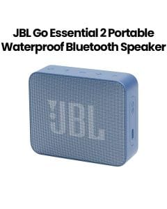 JBL Go Essential 2 Portable Waterproof Bluetooth Speaker Blue|JBLGOESSENTIAL2BLU