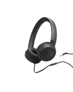 JBL Wired On-Ear Headphones with Pure Bass Sound, Lightweight Design & Built-in Microphone – TUNE530