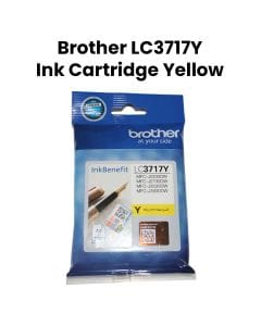 Genuine Brother Ink Cartridge - Yellow | LC3717Y