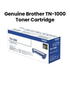Genuine Brother TN-1000 Toner Cartridge - Black