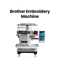 Brother Professional Sewing Machine with 10 Needles | PR 1000 E