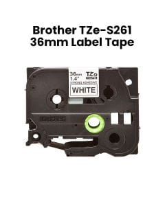 Genuine Brother TZe-S261 36mm Label Tape