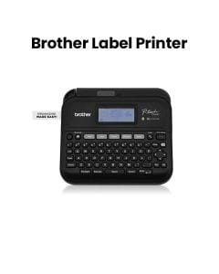 Genuine Brother Label Printer For Precise, Durable, And Professional Label Printing - Black -PT-D460BT