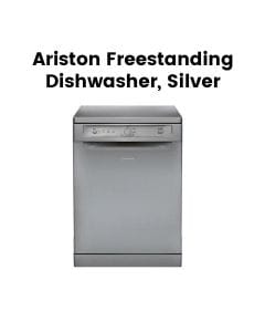 Ariston Freestanding Dishwasher, Silver | LFB 5B010 GB EX