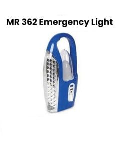 Mr. Light Rechargeable Emergency Light, Type-C Charging Port, Compact Design, LED Light Panel Supports - Blue - MR 362