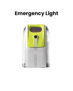 Mr. Light Double Side Emergency LED Light, LED Power Indicator, Kinetic Power Technology, Falcon Eyes Reflector, Overcharge Protection - Red - MR 5555