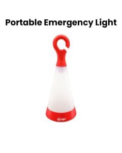 Mr. Light Portable Emergency Light, High-Brightness LED Illumination, Portable And Lightweight Design, Long Backup Performance - Red/White - MR 336