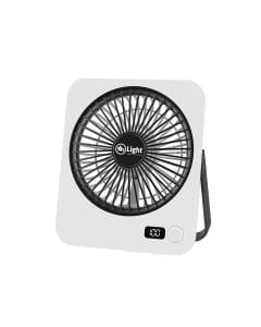 Mr. Light Rechargeable Fan | White | MR F600