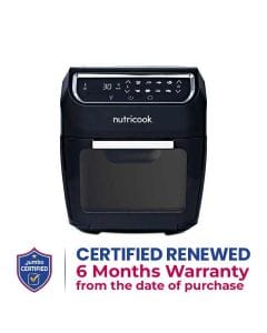 Nutricook 12L Air Fryer Oven – Large Capacity Cooking, Multi-Function Fry Bake Roast, Rapid Hot Air Technology for Healthy Meals | NC-AF012