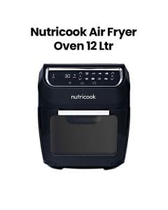 Nutricook 12L Air Fryer Oven – Large Capacity Cooking, Multi-Function Fry Bake Roast, Rapid Hot Air Technology for Healthy Meals | NC-AF012
