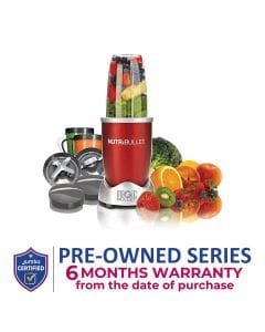 NutriBullet 600W Smoothie Maker 9-Piece Set – Red | NBR-1212R
