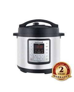 Nutricook 6L Smart Pot Eko Electric Cooker, Digital Multi-Function Pressure Cooker for Fast & Healthy Cooking | NC-SPEK6