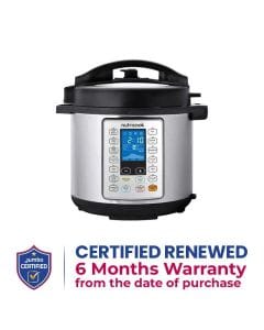 Nutricook Smart Pot Prime 6L Electric Cooker – Multi-Function Pressure Cooking, Smart Preset Programs, Fast & Energy-Efficient Cooking | NC-SPPR6