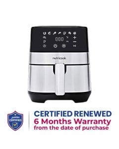Nutricook 3.6L Rapid Air Fryer – Compact Family Size, Rapid Hot Air Technology, Healthy Oil-Free Cooking for Everyday Meals | NC-AF204