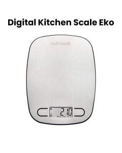 Nutricook Digital Kitchen Scale Eko, Precision Food Weighing Scale for Baking, Cooking & Diet, High Accuracy LCD Display | NC-KSE5