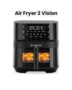 Nutricook Air Fryer 3 5.7L Digital Air Fryer, Large Capacity Oil-Free Fryer for Healthy Cooking | NC-AF357V
