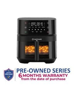 Nutricook Air Fryer 3 5.7L Digital Air Fryer – Family-Size Capacity, Rapid Hot Air Technology, Healthy Oil-Free Frying at Home | NC-AF357V