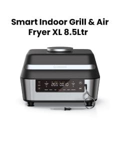Nutricook Smart Indoor Grill & Air Fryer XL 8.5L, Large Capacity Digital Air Fryer Grill for Healthy Oil-Free Cooking | NC-AFG960