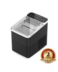 Nutricook Bullet Ice Maker – Fast Ice Production, Compact Countertop Design, Easy One-Touch Operation for Home Use - Black | NC-ICY510K