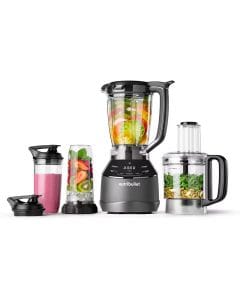 NutriBullet Smart Touch Blender 1500W – High Speed Countertop Blender with Touch Control for Smoothies & Ice Crushing,  NTS-1500