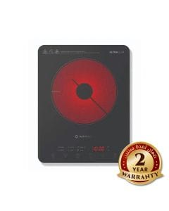 Nutricook Infrared Cooker 2000W – High-Power Infrared Heating, Energy-Efficient Cooking, Easy-Clean Glass Surface | NC-IFC150ME