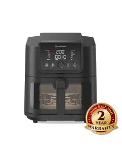 Nutricook Slim XXL Air Fryer 8L – Extra-Large Family Capacity, Slim Countertop Design, Rapid Hot Air Oil-Free Cooking | NC-AF330