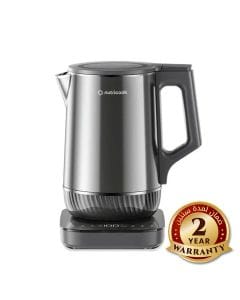 Nutricook Stainless Steel Electric Kettle 1.7L – Digital Temperature Display, Fast Boil Heating, Auto Shut-Off Safety | NC-USK600
