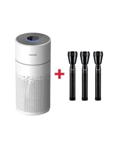 Nutricook AP330ME Air Purifier 4-Stage HEPA Filtration Air Cleaner + Mr Light MR 2100 Rechargeable LED Torch Flashlight 3PCS Combo
