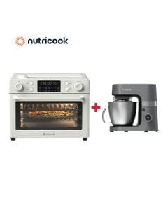 Nutricook Air Fryer Toaster Oven 30L + Nutricook Stand Mixer - Nutricook Bake & Blend Bundle