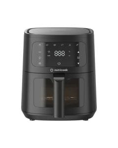 Nutricook Air Fryer 4.5L, Rapid Air Technology, Digital Touchscreen Controls, 8 Preset Cooking Programs & Non-Stick Basket | Black - NC-AFE150D