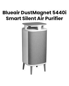Blueair DustMagnet 5440i Air Purifier, HEPASilent Technology, Automatic Operation Mode, 4 Fan Speed Settings - White/Grey