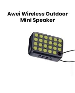 Awei Y385 Mini Portable Outdoor Wireless Bluetooth Speaker Black | Y385