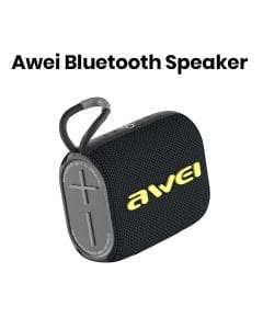 Awei Mini Portable Outdoor Wireless Bluetooth Speaker - Black | Y382