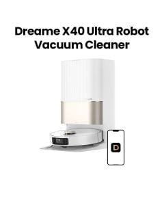 Dreame X40 Ultra Robot Vacuum | White | RLX63CE2