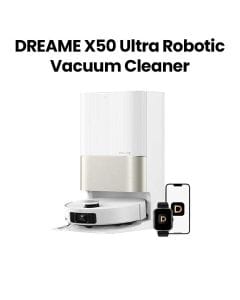 Dreame X50 Ultra Robot Vacuum | White | RLX85CE4
