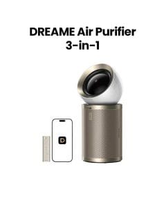 Dreame PM20 Air Purifier, Advanced Filtration System, Smart Air Quality Sensor, High Efficiency Performance, Quiet Operation - Gold - CVF14A