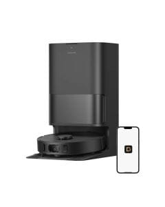 Dreame D30 Ultra Robotic Vacuum Cleaner, 25000Pa Vormax Suction, MopExtend RoboSwing, Self-Cleaning PowerDock & AI Navigation | Black - RTD31TE
