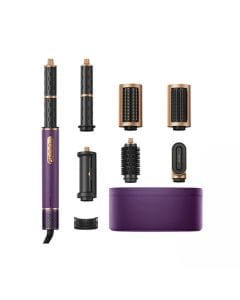 Dreame Air Style Pro Hair Styler, Advanced Airflow Technology, Multiple Attachments, Fast Drying And Styling, Salon-Quality Results - Purple - AMF18A