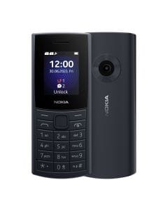 Nokia 110 Dual SIM 4G Keypad Mobile Phone 1.8 Inch, Long-Lasting Battery, FM Radio And MP3 Player, Lightweight And Compact - Blue - TA-1543